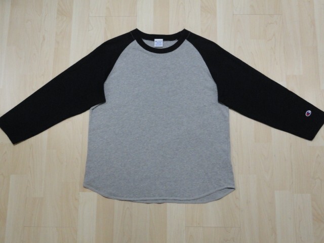 ■Champion チャンピオン■ラグランスリーブ 七分丈 Tシャツ拍卖