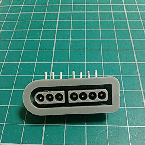 スーパーファミコンコントローラー端子 本体側 社外品 検)ファミコン SNES レトロフリーク コントローラーハブ JAMMA 流用 自作 nes 拍卖