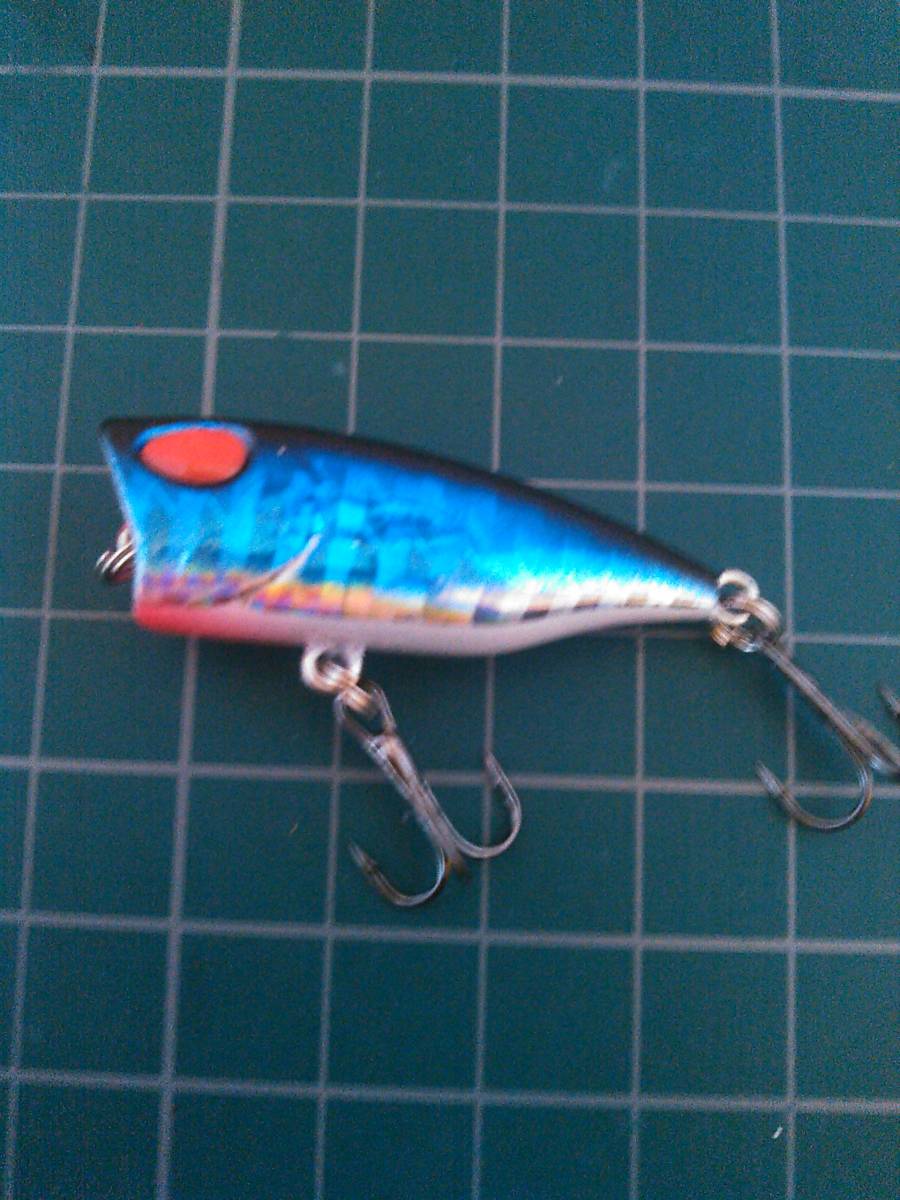 小型ポッパー カラー3 40mm 3.5g 検)トラウト チヌ メバル ベビーポッパー ブラックバス ギルラ ジャクソン メッキ 野池 クラッピー 拍卖