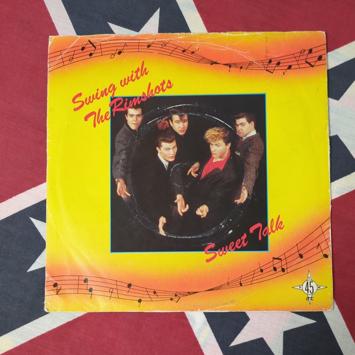 The Rimshots / Swing With The Rimshots 7インチ◆ ネオロカビリー ◆ 1980年代初期ネオロカ ◆ Neo Rockabilly拍卖