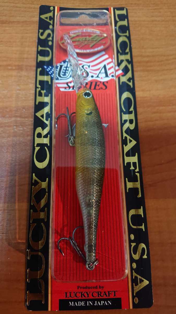 ラッキークラフト ライトニングステイシー90SP【新品未使用】フレーク×2ゴールデンサンフィッシュ拍卖