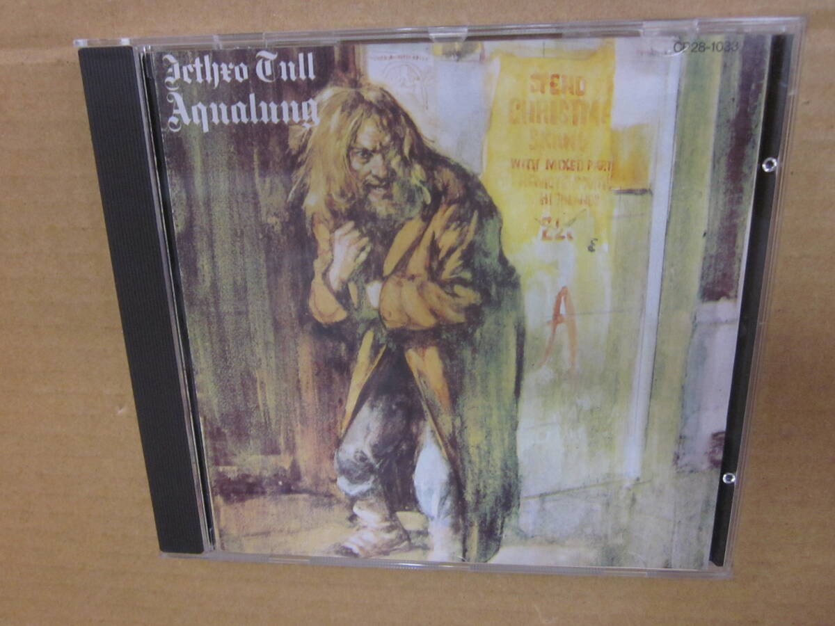 CD/ 国内盤 帯付 旧規格 CP28-1033 / ジェスロ・タル JETHRO TULL / アクアラング 拍卖