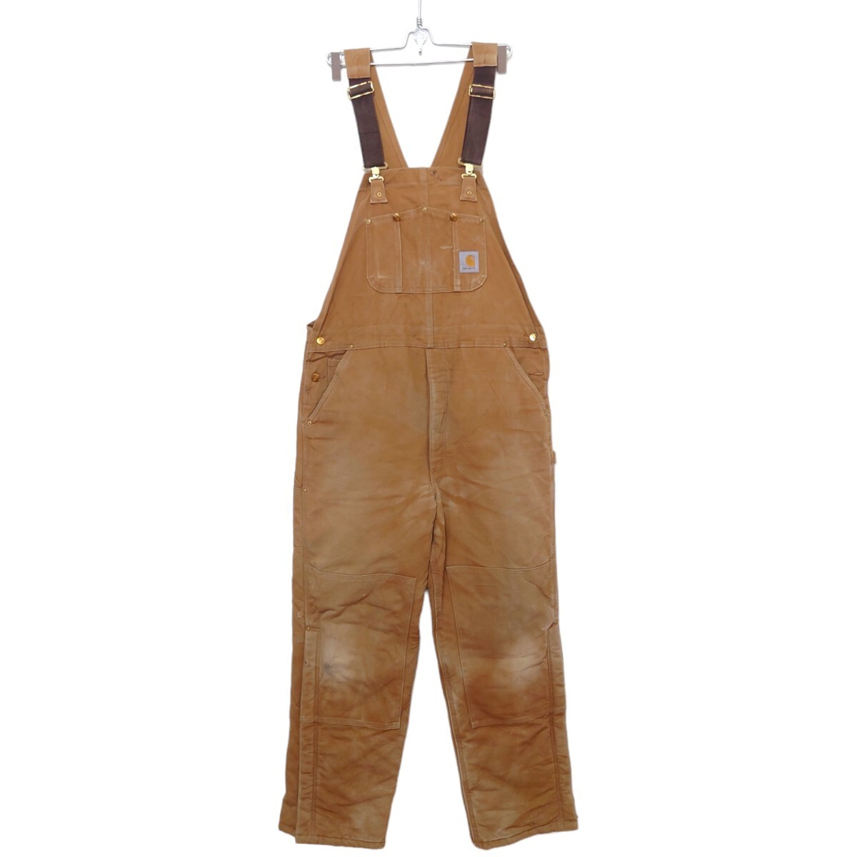 【Carhartt】ダブルニーダック オーバーオール S-694拍卖