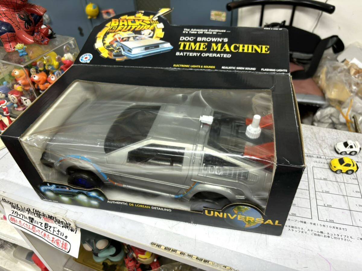 ◆◆爆レア!◆絶版!◆映画BKF登場!『デロリアン@スーパータイムマシーン』◆未確認◆箱古保管品【BOX箱市】拍卖