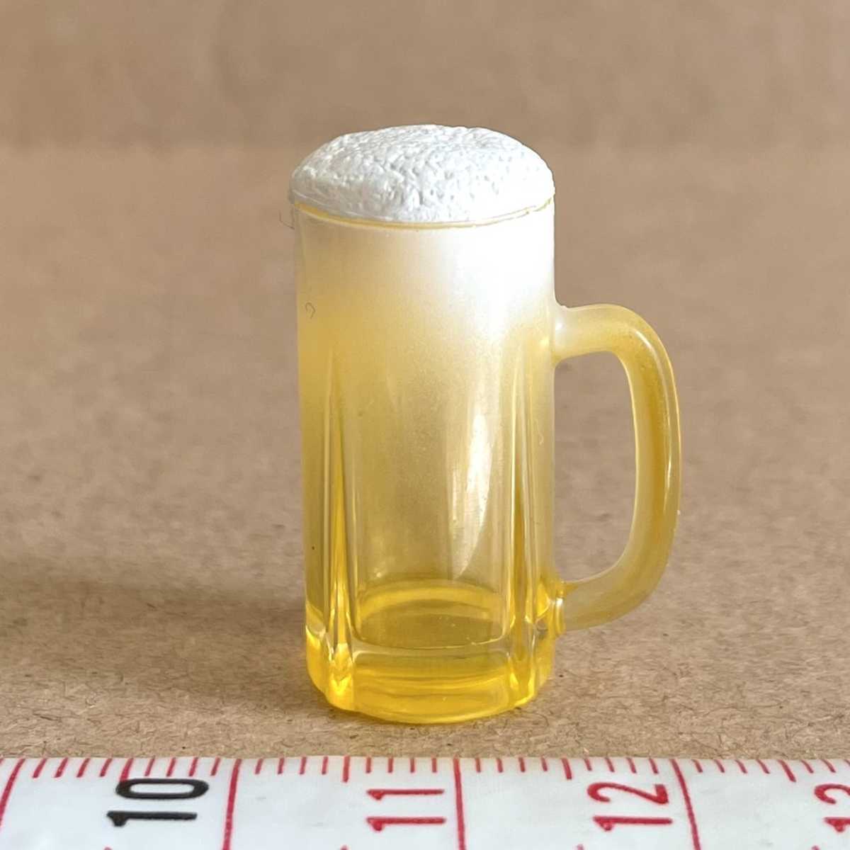 ジョッキビール ミニチュア品 夕やけ食堂 リーメント ぷちサンプル拍卖