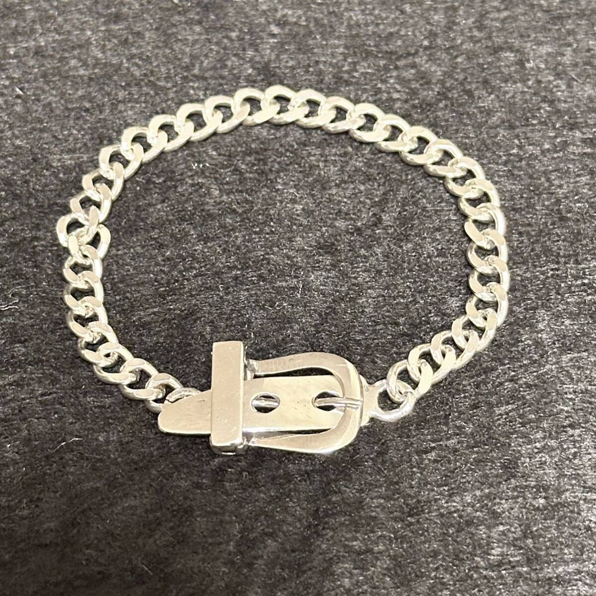 シルバー925 チェーンベルト ブレスレットsilver925 メンズ レディース拍卖