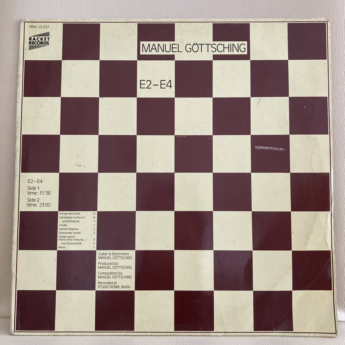 Manuel Gottsching - E2-E4 (LP, Album)拍卖