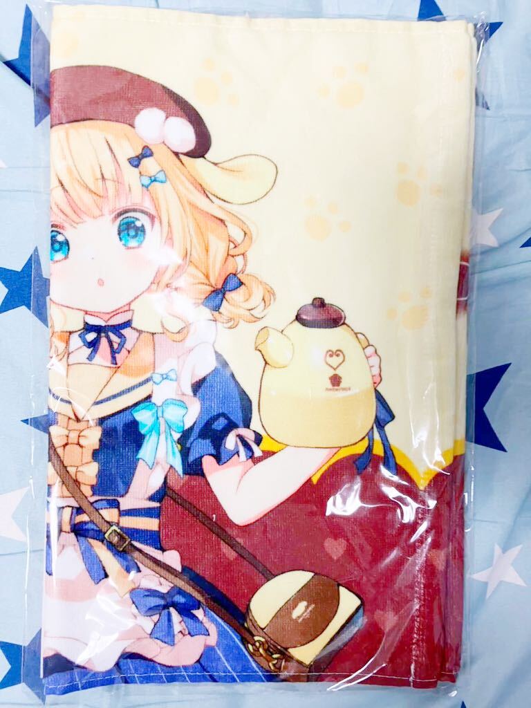 シャロ【ご注文はうさぎですか?】 サンリオ TSUTAYA 渋谷 フェイスタオル /ココア チノ リゼ 千夜 シャロ拍卖