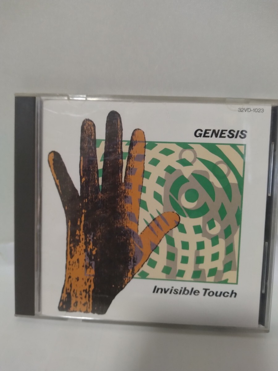 CD GENESIS INVISIBLE TOUCH 旧盤¥3.200 国内盤 ジェネシス インヴィジブル・タッチ拍卖