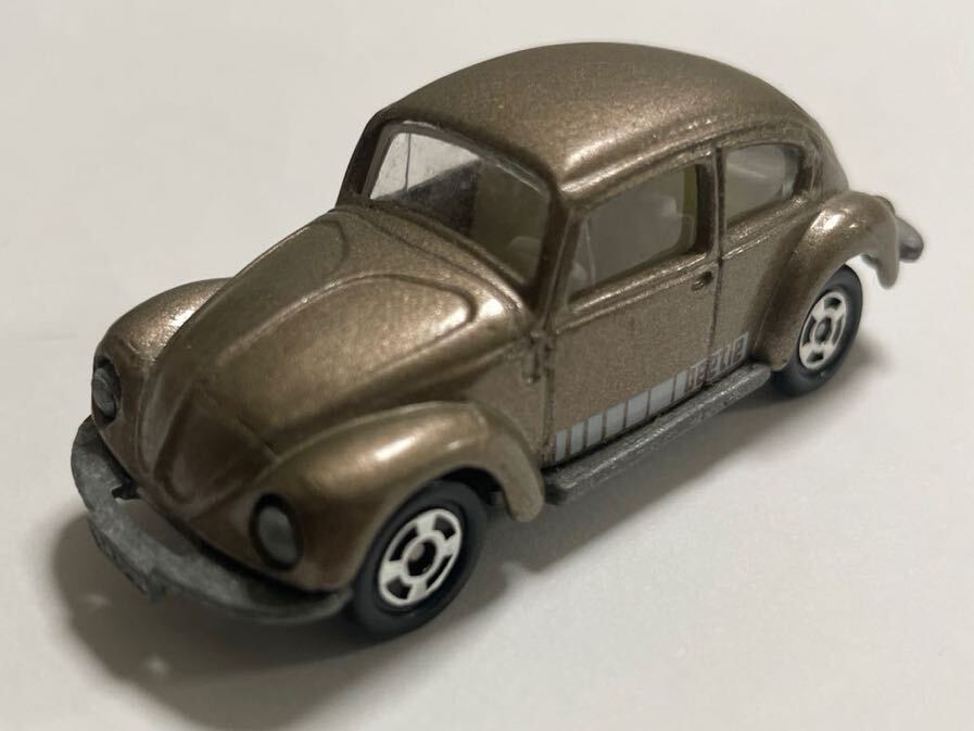 トミカ フォルクス ワーゲン ビートル ゴールド 1977 No.F20 絶版 廃盤 レア? 希少? 中古 TOMY tomica 中国製拍卖