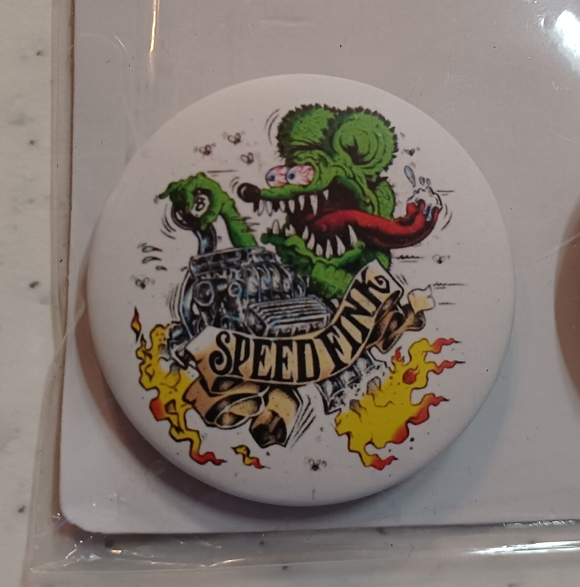 ★Rat Fink★ 缶バッジサイズ44㎜拍卖