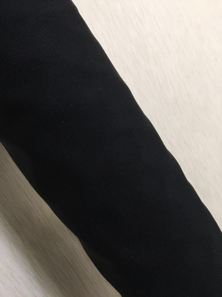 ■2WAYで使える! 新品 在庫処分 ストレッチ生地 1m×115cm 黒 バッグ製作等に ハンドメイド カバン 素材 #2115■拍卖