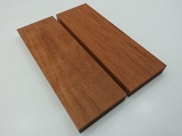 No,6345-P 花梨 かりん 2本 厚さ25.2mm×長さ321mm×幅110mm 発送はゆうパケットポスト 送料無料拍卖