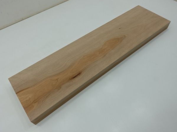 No,6357-10 樺桜 厚さ37.1mm×長さ652mm×幅175mm 送料無料拍卖