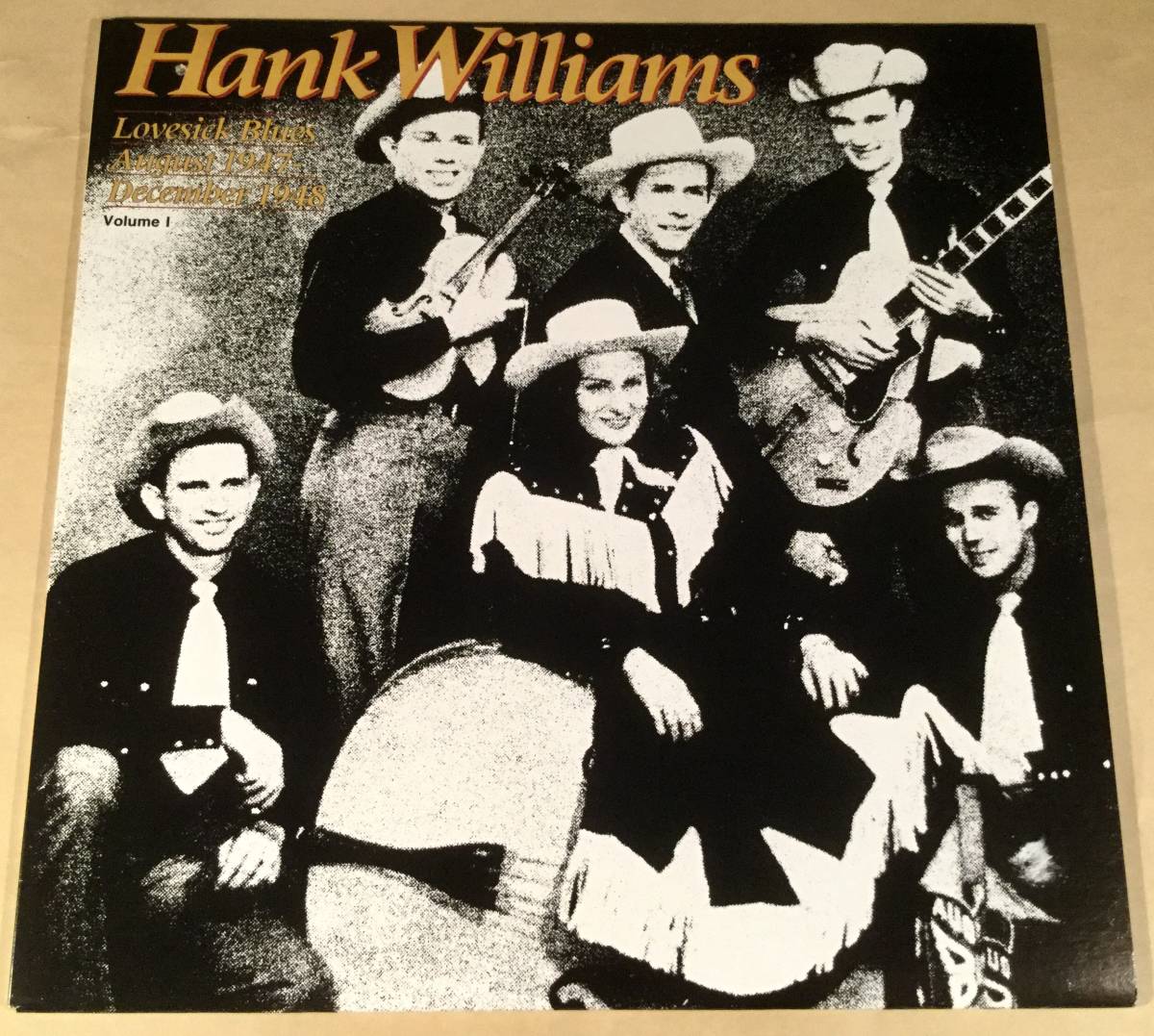 LP(輸入盤)●ハンク・ウィリアムス/LOVESICK BLUES・AUGUST 1947-DECEMBER 1948●美品!拍卖