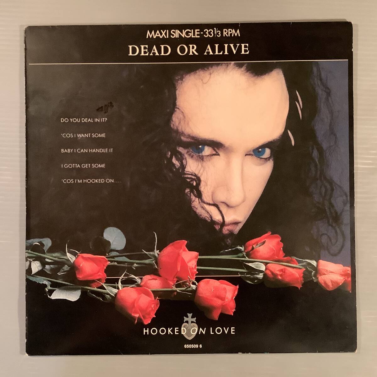 LP(12インチ・シングル 輸入盤)●デッド・オア・アライヴ DEAD OR ALIVE/HOOKED ON LOVE●拍卖