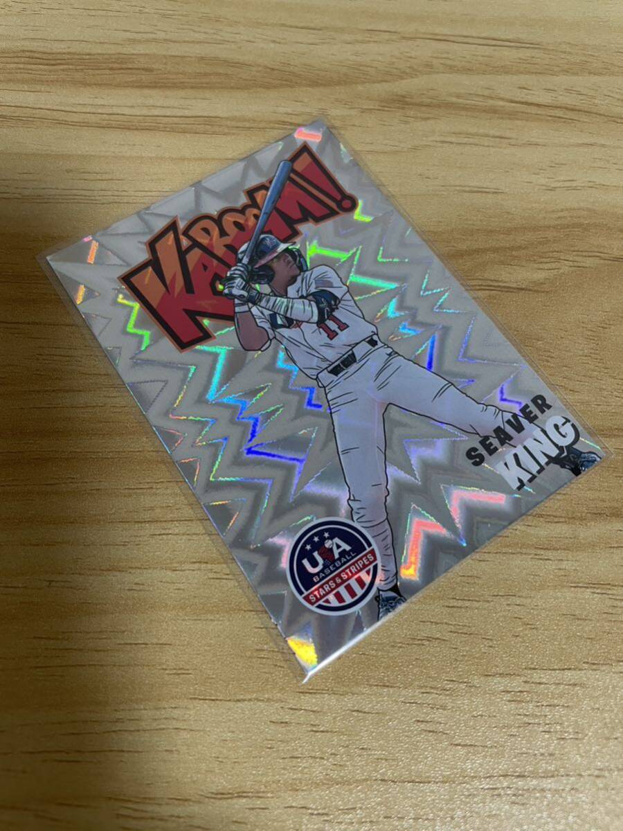 2024 Panini USA BASEBALL STARS&STRIPES SEAVER KING KABOOM ナショナルズ シーバー・キング ドラフト1位 パニーニ拍卖