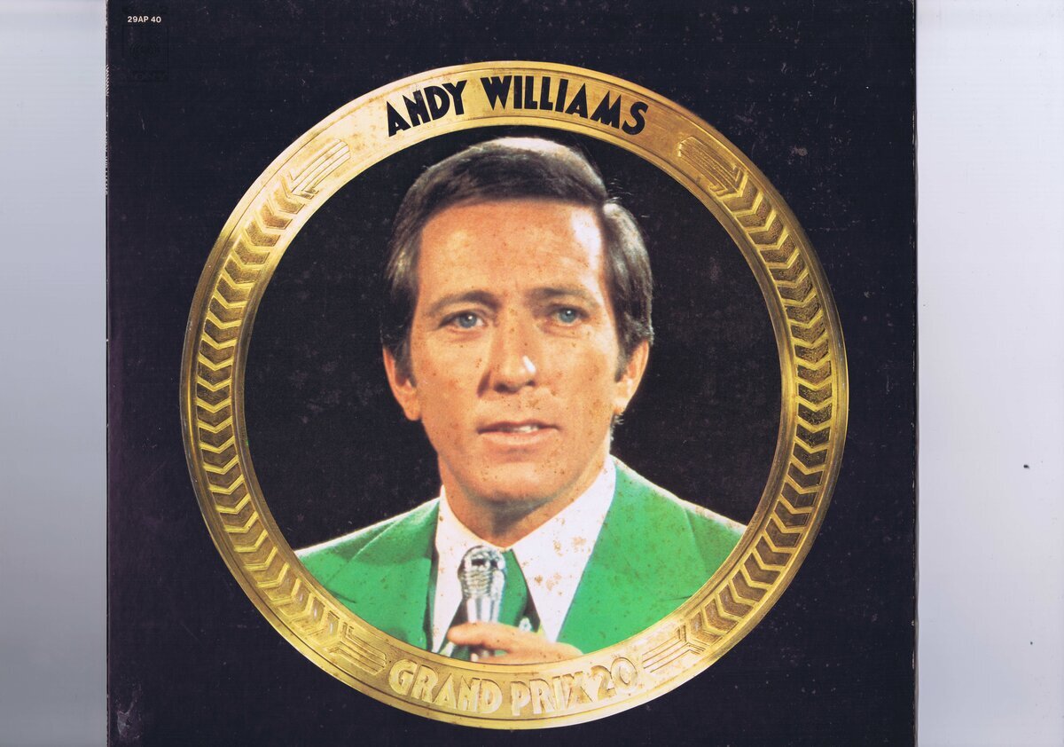 盤質良好 国内盤 LP Andy Williams / Grand Prix 20 / アンディ・ウィリアムス インサート付き 29AP 40拍卖