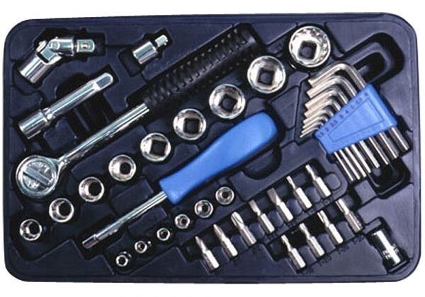 PROMATETOOLS 40pcs.ソケットレンチセット KS-40 ☆ラチェットレンチ拍卖