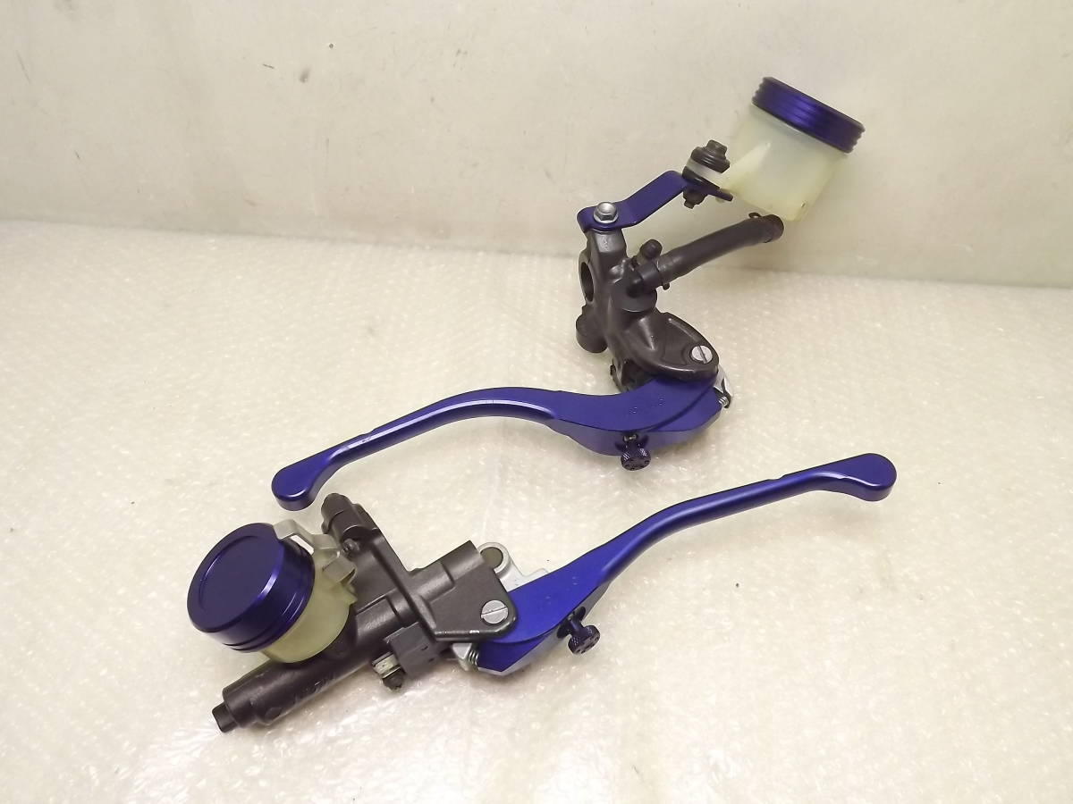 ニッシンラジアルブレーキ 1/2インチクラッチ CBR1000RR SC57 アントライオン他 ブルー仕様 検 CB1300SF CB1100 X4 CB1000SF ZRX1200 DAEG拍卖