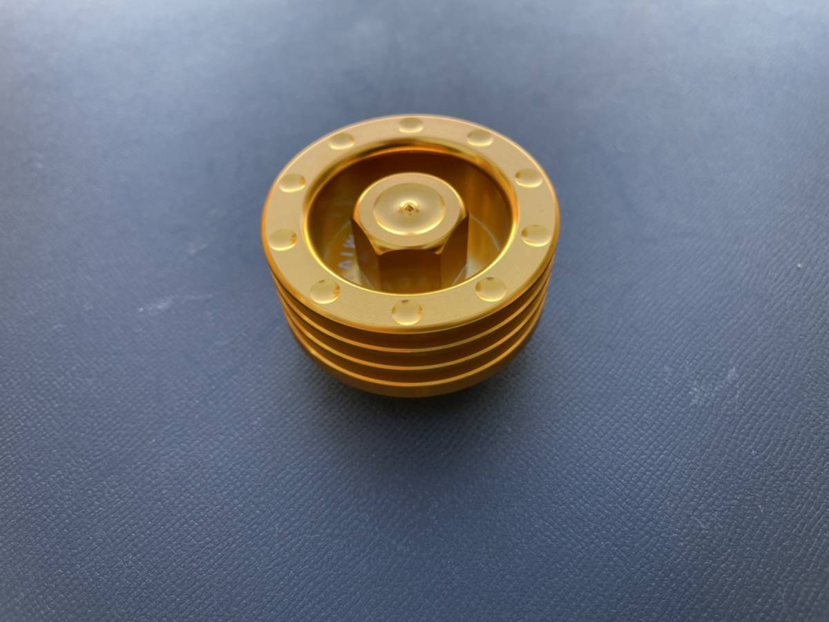 COME FROM CNCオイルストレーナーキャップ マグネット付きドレンボルト ゴールド マジェスティS マジェスティ125等に拍卖