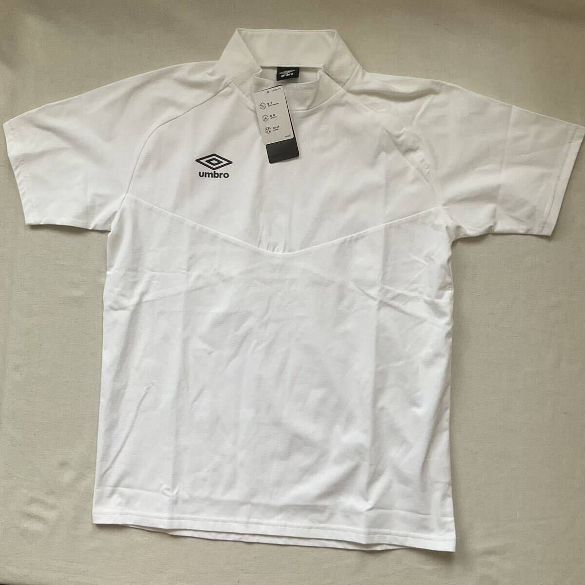 アンブロ(UMBRO)(メンズ)サッカーウェア UVカット エリートハーフジップ半袖シャツ UUUTJA70 メンズL拍卖
