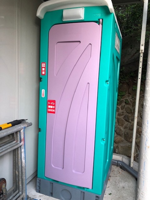 ☆送料無料!仮設トイレ用プレート ドア部プレート☆屋外高耐久・高品質日本製☆拍卖