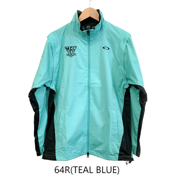 即決!新品★OAKLEY(オークリー)裏メッシュウインドジャケット【men'sのL相当】¥15,400 袖脱着可能 2/3P11拍卖