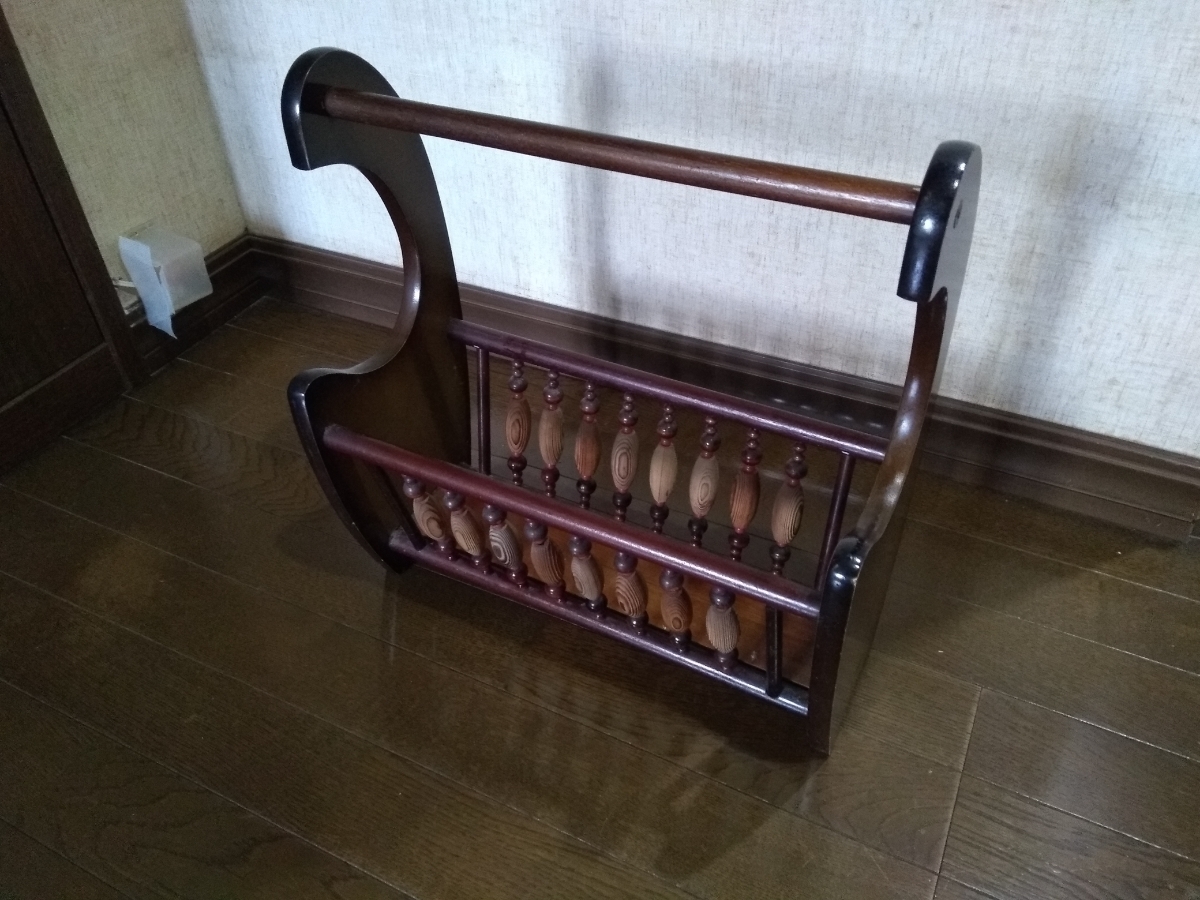 マガジンラック 本立て ミッドセンチュリー拍卖