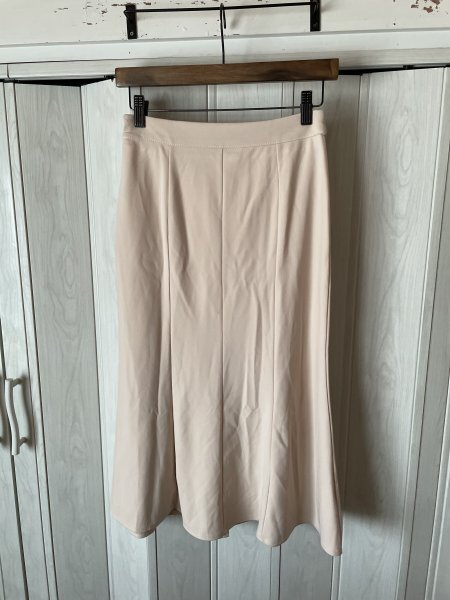 ◆JUNOAH/ジュノア/ベージュのロングスカート◆g拍卖