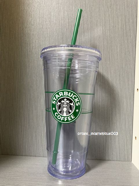 未使用 スターバックス ロゴコールドカップ タンブラー 旧ロゴ スタバ STARBUCKS 20oz レア ベンティ アイス専用 コーヒー coffee拍卖