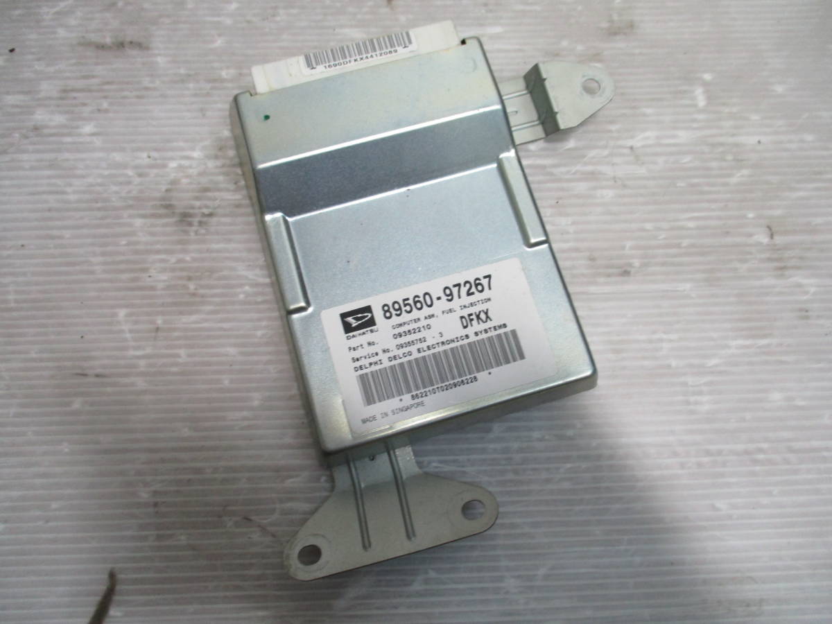 L700S ミラ 純正 エンジンコンピューター 89560-97267拍卖