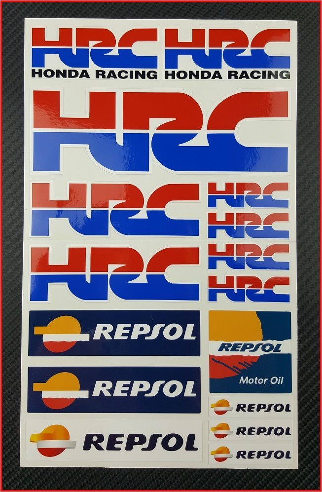 HONDA REPSOL HRCレーシング ステッカー CBR600RR CBR1000RR S240拍卖