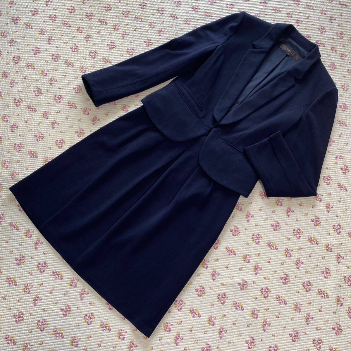 リフレクト ビジネススーツ 9 W68 濃紺 ストレッチ 伸縮性 春秋 DMW拍卖