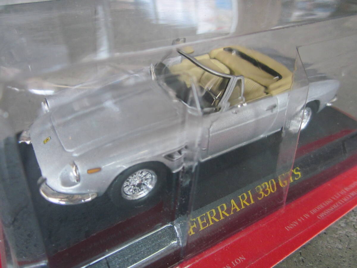 アシェット★1/43 フェラーリ 330 GTS シルバー★未開封品拍卖