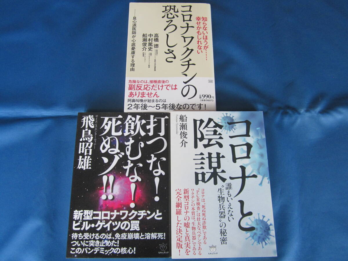 成甲書房/ヒカルランド★コロナワクチンの恐ろしさ/打つな!飲むな!死ぬゾ!!/コロナと陰謀★3冊セット拍卖