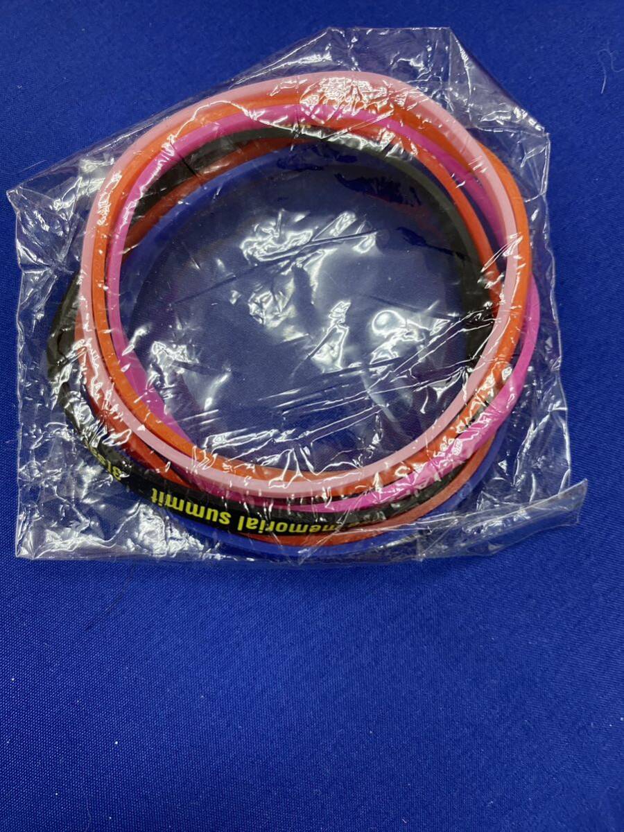 非売品 ヒデ サミット HIDE/MEMORIAL SUMMIT 2008配布 輪ゴムSET X JAPAN 未開封 腕輪 拍卖