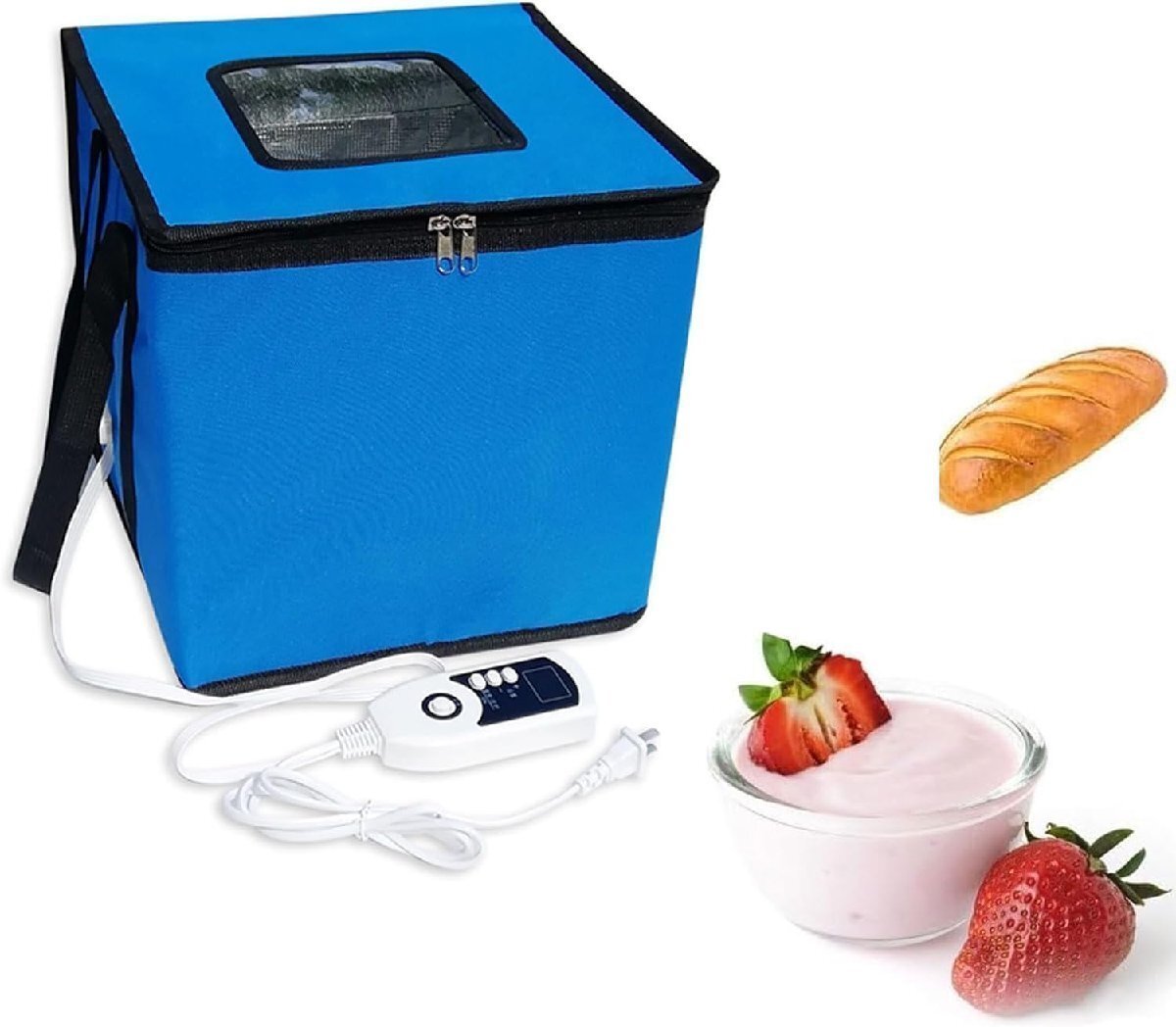 新品登場☆パン発酵器 業務用 ヒーター付き生地プルーファー、フォールドプルーファー家庭用恒温および保温発酵タンク、パン、ヨーグルト拍卖