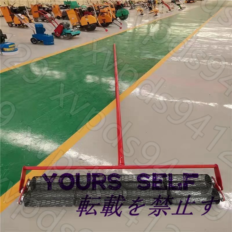 新品推薦★左官道具 コンクリート モルタル ならし 左官用 掻き寄せと拡散ならしどちらにも使用できます 120*40*360cm拍卖