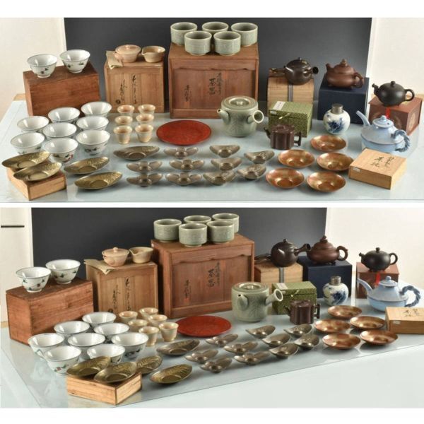 C09531 茶器や急須 お得セット 14点:真作拍卖