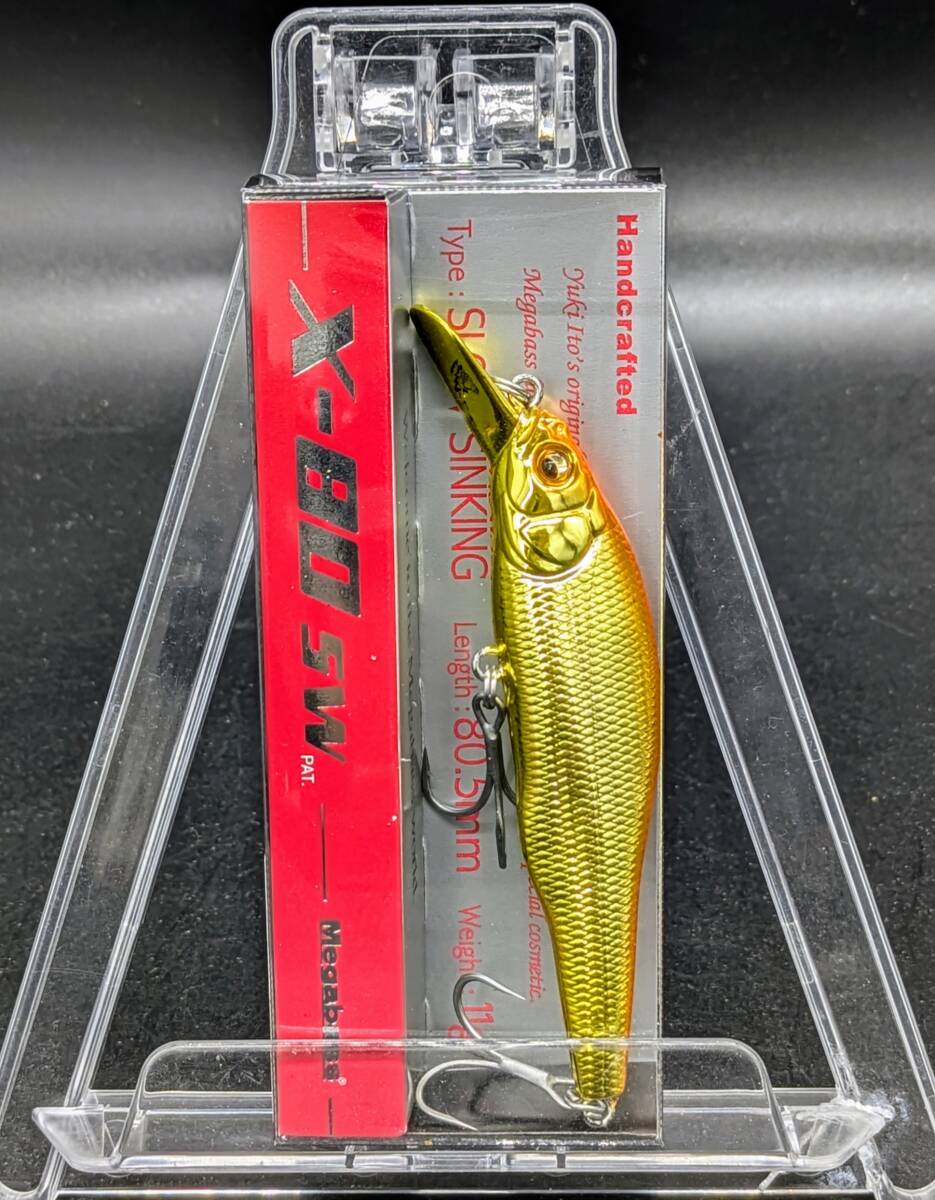 送料込み メガバス X-80SW UVフルオレンジゴールド 大阪受注会限定 ハチマル MEGABASS シーバス拍卖