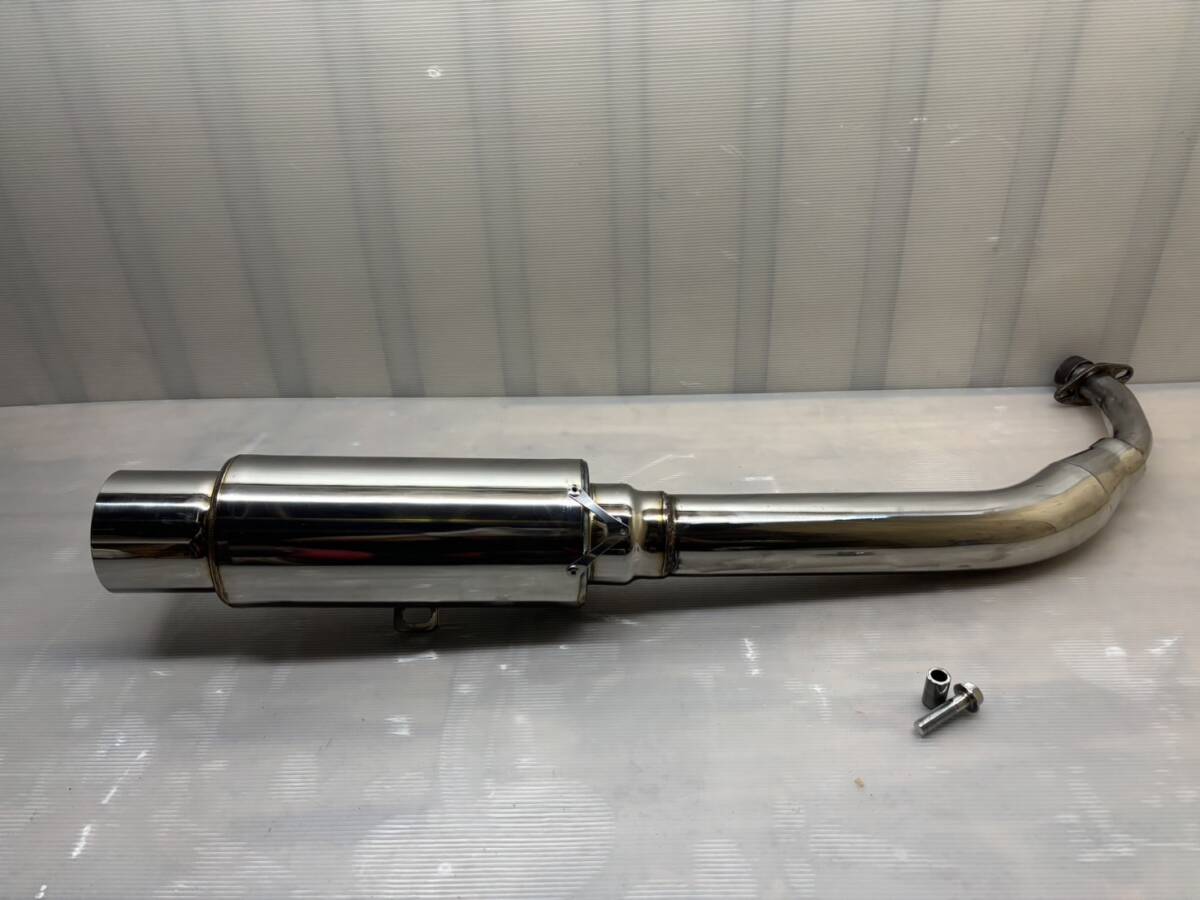 【0管C1】ヤマハ・マジェスティC・SG03J・社外マフラー・砲弾型ステンレス【3】拍卖