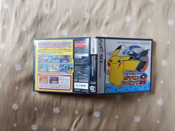 ゲームソフトno.14 NINTENDO DS ポケモンタイピングDS タイピングアクション ポケモン 任天堂 2011年拍卖