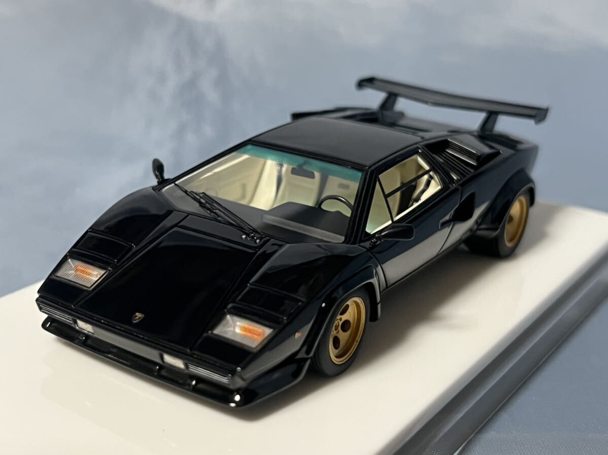 MAKE UP メイクアップ製 ランボルギーニ LP 5000 S 黒     1982年 1/43拍卖