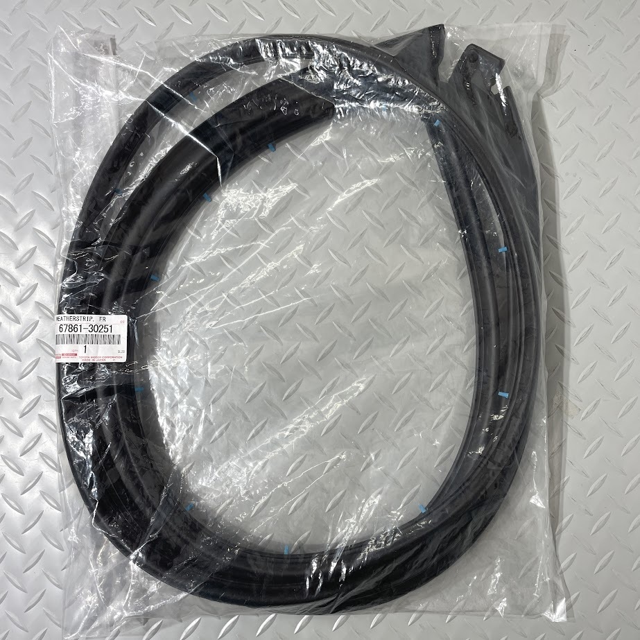 ●新品 未使用品 トヨタ 純正 アリスト JZS160 JZS161 ドア ウェザーストリップ 前側 右 TOYOTA 補修 レストア カスタム拍卖
