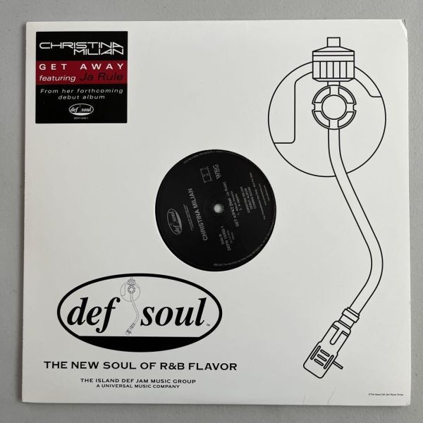 Christina Milian Feat. Ja Rule-Get Away (USオリジナル/プロモ/Promo)拍卖