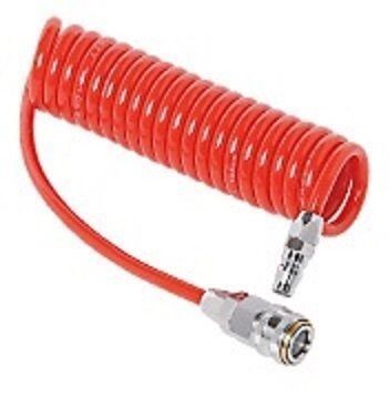 trad スパイラルエアホース 3m ワンタッチソケット付 拍卖