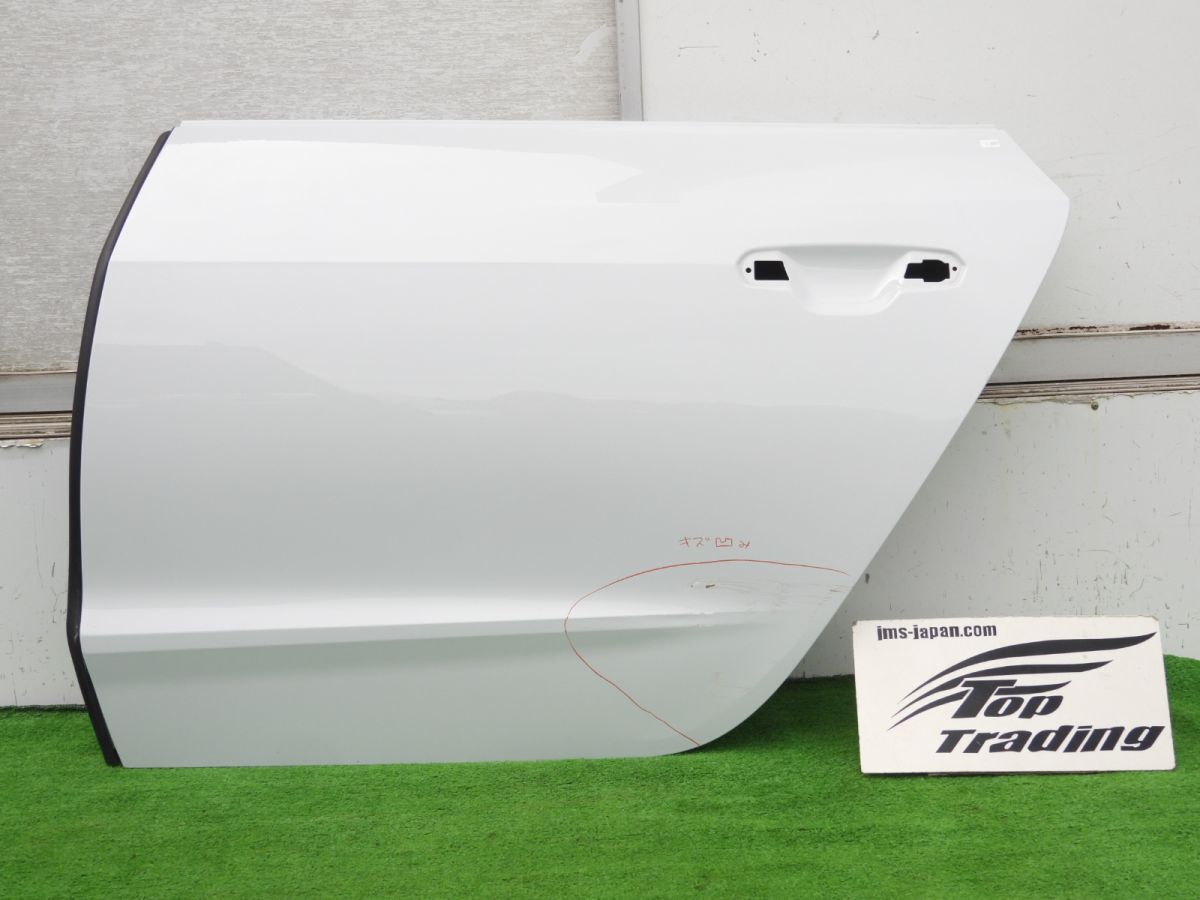 L3878vc アウディ純正 A7 スポーツバック F2/4K8 左 リアドア (4K8833051C) グレイシアホワイト/S9R 適合確認可能拍卖
