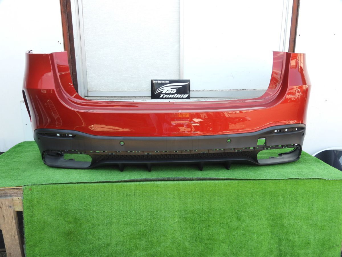 L3786vc Mercedes-AMG純正 GLE53 V167 リアバンパー ディフューザー付 A1678851103 ヒアシンスレッド/996拍卖