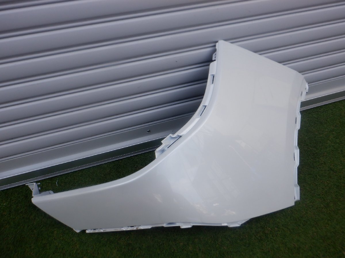 新車外し トヨタ純正 AZSH35 TZSH35 クラウン クロスオーバー リアバンパー コーナーバンパー 右 52165-30110 プレシャスホワイトパール090拍卖